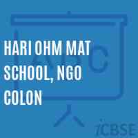 Hari Ohm Mat School, Ngo Colon Logo