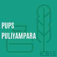 Pups Puliyampara Primary School Logo