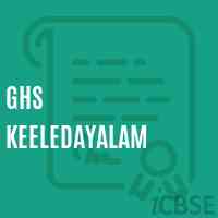 Ghs Keeledayalam Secondary School Logo