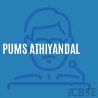 Pums Athiyandal Primary School Logo