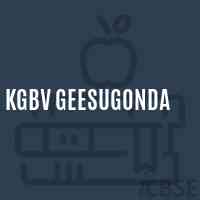 Kgbv Geesugonda Secondary School Logo