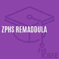 Zphs Remaddula Secondary School Logo