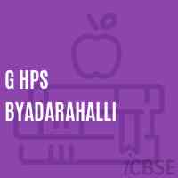 G Hps Byadarahalli Middle School Logo