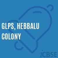 Glps, Hebbalu Colony Primary School Logo