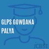 Glps Gowdana Palya Primary School Logo