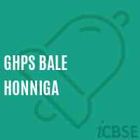 Ghps Bale Honniga Middle School Logo