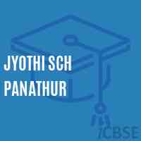 Jyothi Sch Panathur Primary School Logo