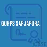 Guhps Sarjapura Middle School Logo