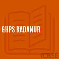 Ghps Kadanur Middle School Logo