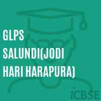 Glps Salundi(Jodi Hari Harapura) Primary School Logo