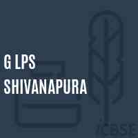 G Lps Shivanapura Primary School Logo