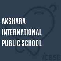 Akshara International Public School Logo