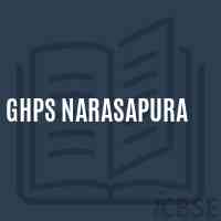 Ghps Narasapura Middle School Logo