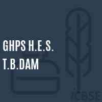 Ghps H.E.S. T.B.Dam Middle School Logo
