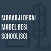Morarji Desai Model Resi School(Sc) Logo