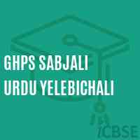 Ghps Sabjali Urdu Yelebichali Middle School Logo