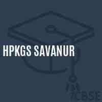 Hpkgs Savanur Middle School Logo