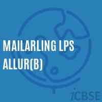 Mailarling Lps Allur(B) Primary School Logo