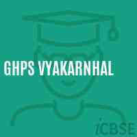 Ghps Vyakarnhal Middle School Logo