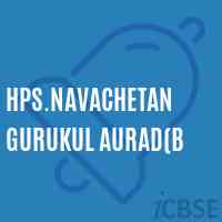 Hps.Navachetan Gurukul Aurad(B Secondary School Logo