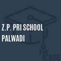 Z.P. Pri School Palwadi Logo