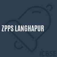 Zpps Langhapur Primary School Logo