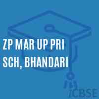 Zp Mar Up Pri Sch, Bhandari Middle School Logo