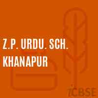 Z.P. Urdu. Sch. Khanapur Middle School Logo