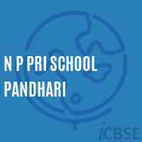 N P Pri School Pandhari Logo