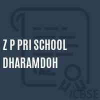 Z P Pri School Dharamdoh Logo