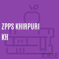 Zpps Khirpuri Kh Primary School Logo