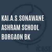 Kai.A.S.Sonawane Ashram School Borgaon Bk Logo