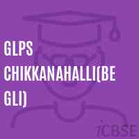 Glps Chikkanahalli(Begli) Primary School Logo