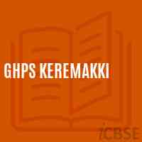 Ghps Keremakki Middle School Logo