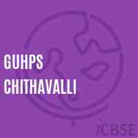 Guhps Chithavalli Middle School Logo