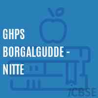 Ghps Borgalgudde - Nitte Middle School Logo