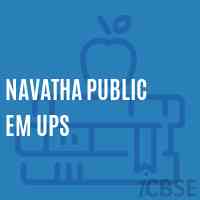 Navatha Public Em Ups Middle School Logo