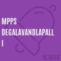 Mpps Degalavandlapalli Primary School Logo