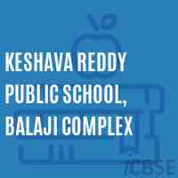 Keshava Reddy Public School, Balaji Complex Logo