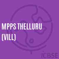 Mpps Thelluru (Vill) Primary School Logo