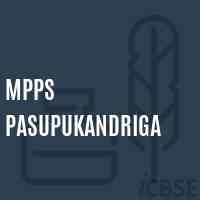 Mpps Pasupukandriga Primary School Logo