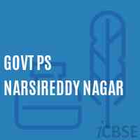 Govt Ps Narsireddy Nagar Primary School Logo