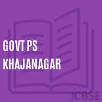 Govt Ps Khajanagar Primary School Logo