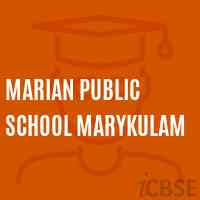 Marian Public School Marykulam Logo