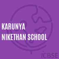Karunya Nikethan School Logo