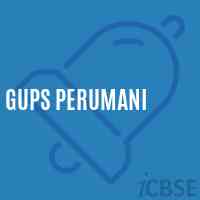 Gups Perumani Middle School Logo