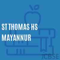 St Thomas Hs Mayannur High School Logo