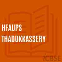 Hfaups Thadukkassery Middle School Logo