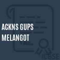 Ackns Gups Melangot Middle School Logo