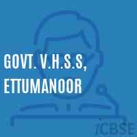 Govt. V.H.S.S, Ettumanoor High School Logo